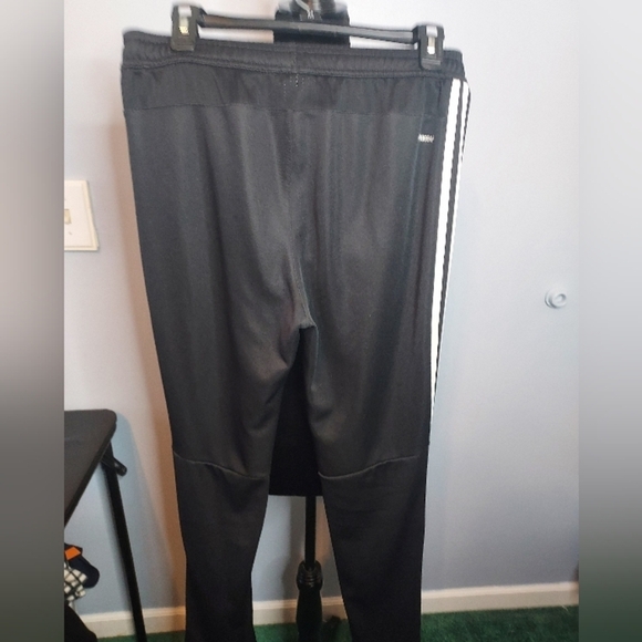 Adidas Black/White Joggers Size Large Climacool - Picture 6 of 9